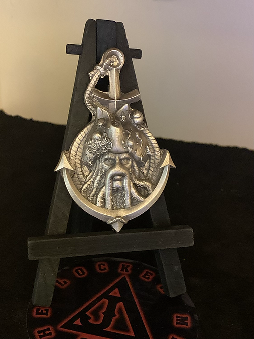 Davy Jones Hand poured silver