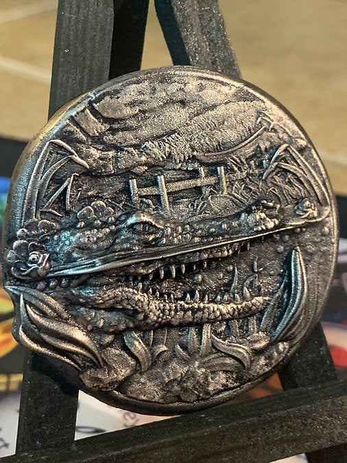 Louisiana Nights Hand poured silver