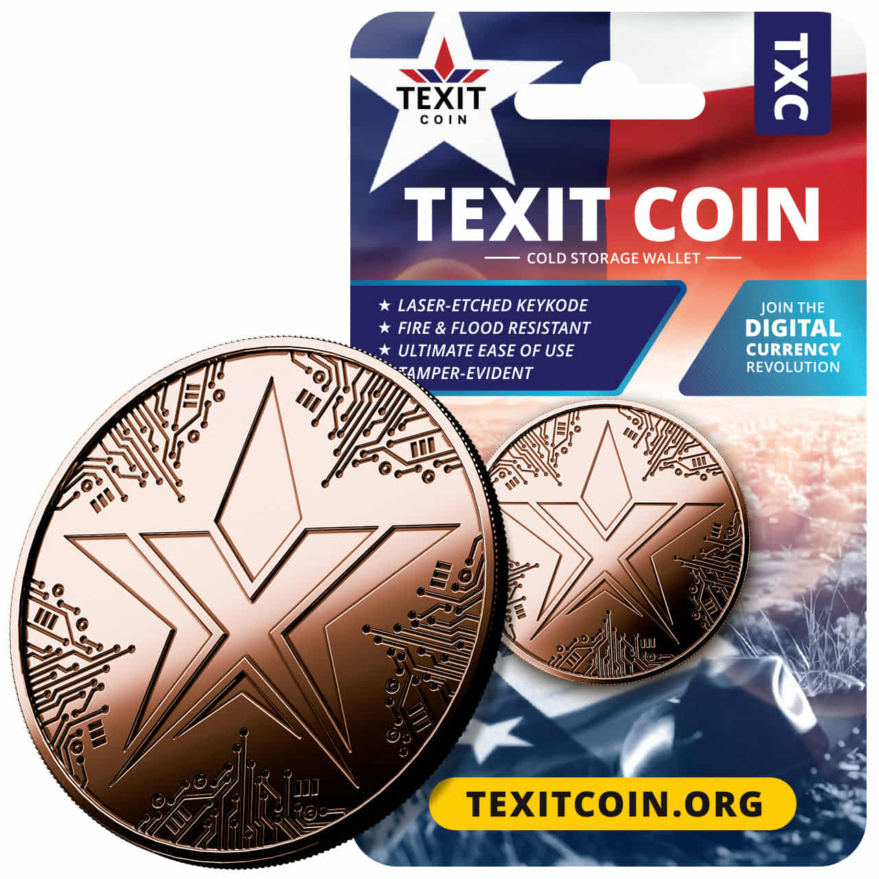 Texit Coin Cold Storage Wallet
