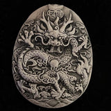 Dragon Egg Hand Poured Silver