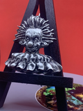 Killer Clown From Outer Space Hand poured silver